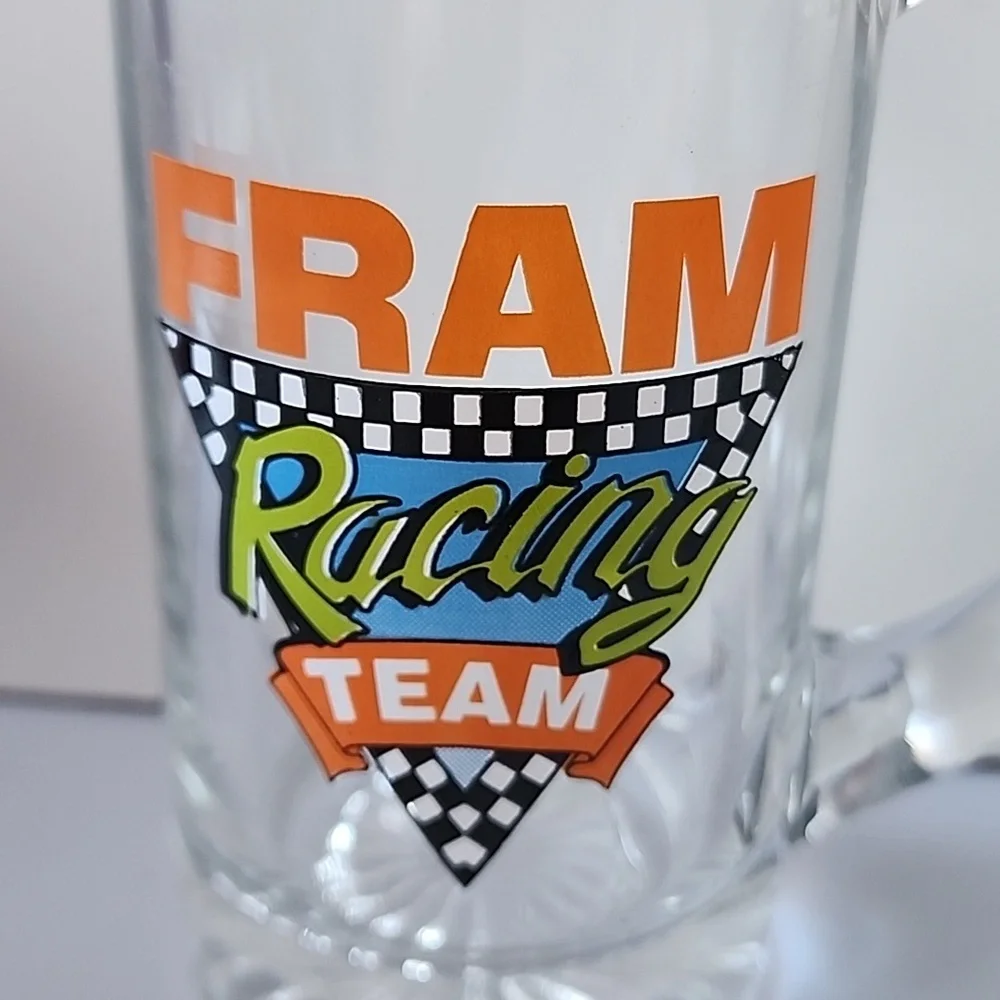 VTG Fram Racing Team Glass Mug - Picture 2 of 7